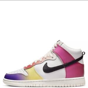 Nike Dunk High 'Multi-Color Gradient' Women's Size 6 / FD0802-100